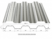 Tole sàn Deck H50W1000